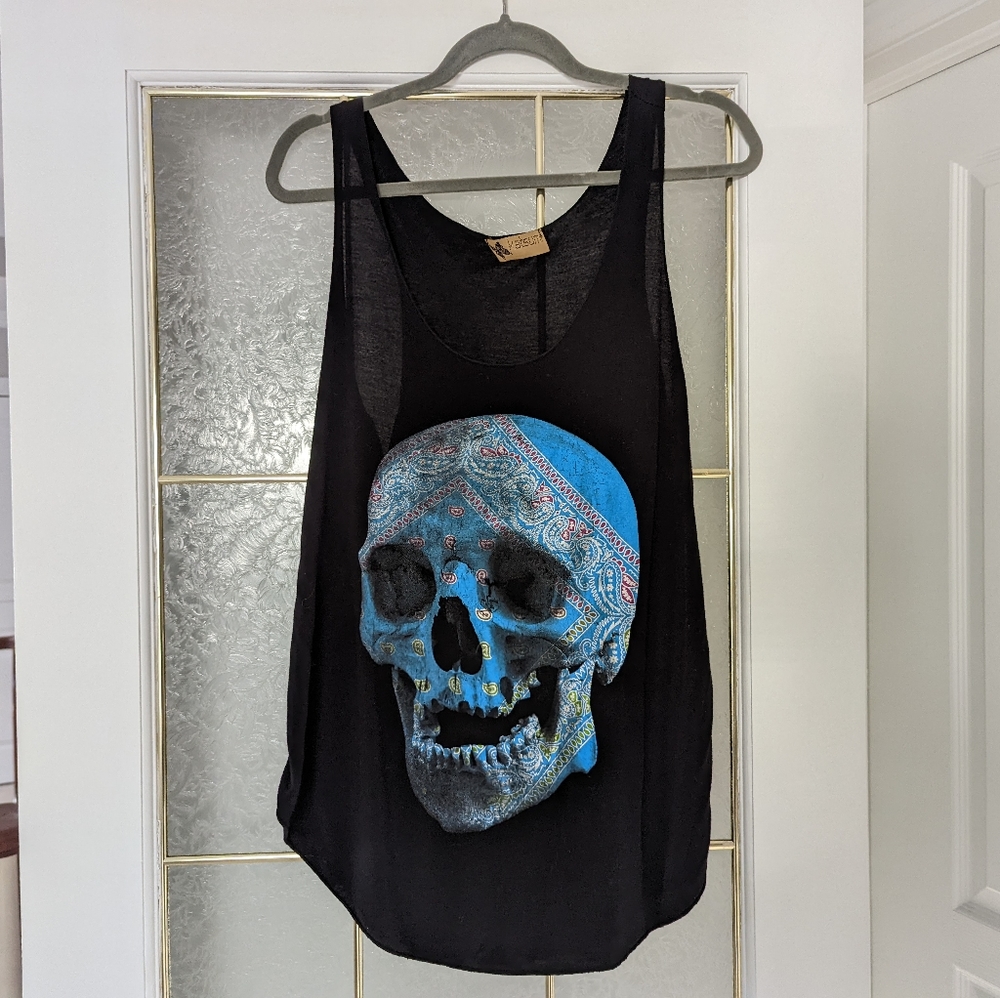 Boho Skull Tank Top